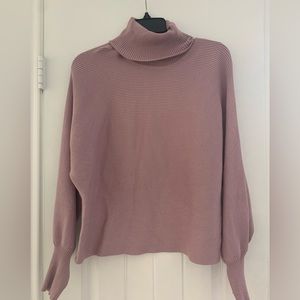 Pink Turtleneck